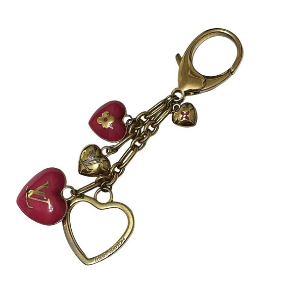 LOUIS VUITTON Bijoux Sac Cool Rose Monogram Bag Charm bran-435-090425 - Picture 2 of 4